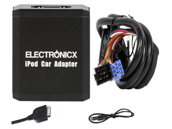 Adapter AUX iPhone iPad iPod CD Changer VW, Seat, Skoda, Ford 8 Pin