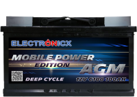 Electronicx Mobile Edition Batterie AGM 100 AH 12V...
