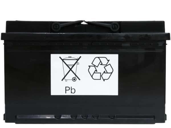 Electronicx AGM Autobatterie Starterbatterie Batterie Start-Stop 80 AH 12V 820A