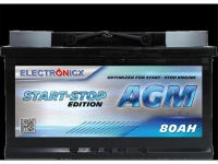 Electronicx AGM car battery Starter battery Battery...