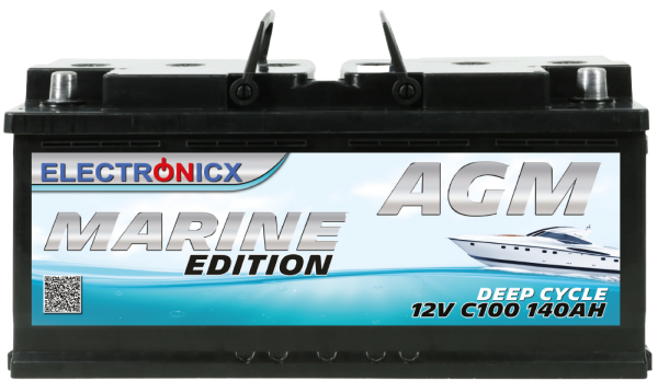 agm battery 140ah Electronicx marine edition boat ship supply battery 12v battery deep boat battery car battery solar battery solar batteries..