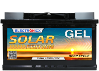 Solarbatterie 12V 110AH Electronicx Solar Edition GEL...