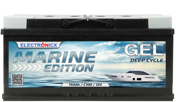 gel battery 140ah Electronicx Marine Edition boat ship supply battery 12v battery deep boat battery car battery solar battery solar batteries..