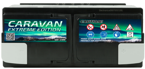 Electronicx Caravan extreme Edition Gel Battery 140 ah 12v Motorhome Boat Supply