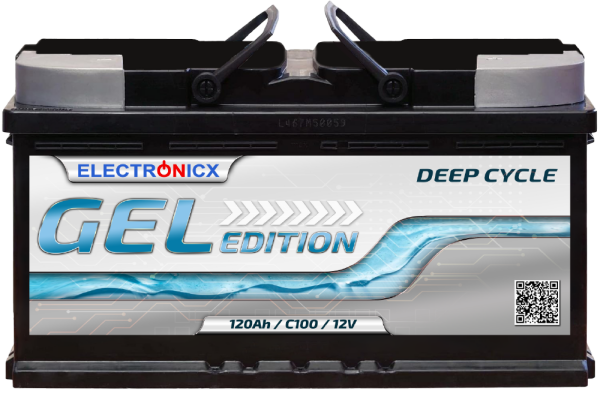 Gel battery 120Ah Electronicx Edition Gel battery 12v motorhome supply