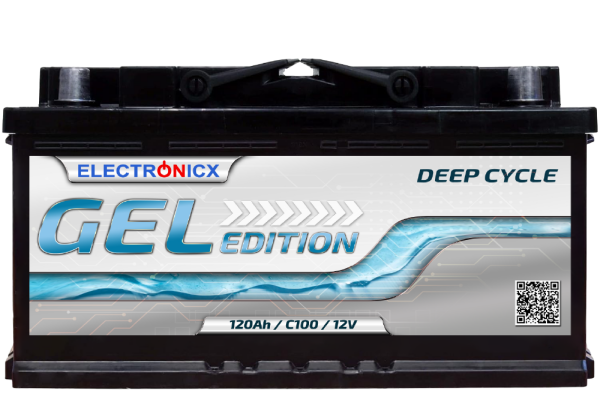 Gel battery 120Ah Electronicx Edition Gel battery 12v motorhome supply